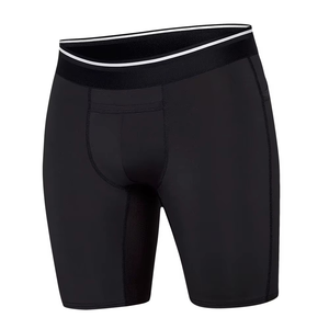 Pantalones Cortos de Yoga Elásticos para Hombre, de Secado Rápido, Transpirables, de Compresión, con Bolsillo, Logotipo Personalizado - Product Image 1
