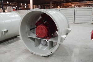 Ventilador Axial de Accionamiento Directo 220-380V para Presurización de Escaleras APL-8-7D con Cable Eléctrico, Soporte OBM, Acero SS400, CA - Product Image 5