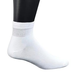 Chaussettes fines en tricot doux 100% coton, chaussettes de tous les jours, élastiques, respirantes, confortables, accessoire vestimentaire pour un style de vie actif - Product Image 3