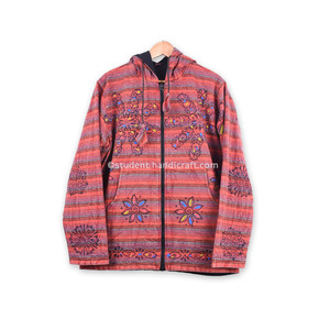 Nepali 100% Cotton Jacket Handmade Traditional Design - Product Image 1