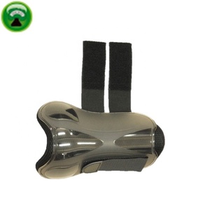 Brown Neoprene TPU Cover Horse Open Front <b>Boots</b> - Product Image 3