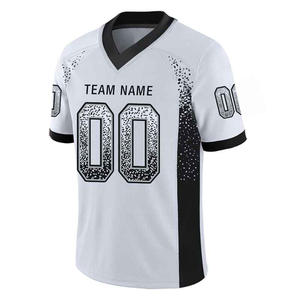 Maillots de football américain unisexes de haute qualité, vêtements de sport respirants, design sublimé personnalisable, protection antibactérienne et anti-UV - Product Image 3