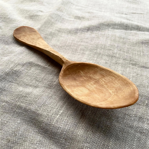 Cuillère à thé en bois lisse et polie, cuillère doseuse en bois naturel pour café et sucre, accessoire de cuisine écologique - Product Image 1