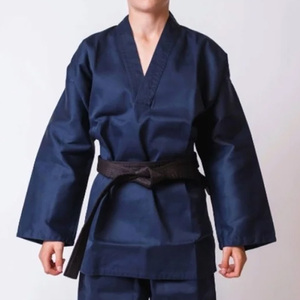 Kimono de Judo / BJJ de Haute Qualité Professionnel, Logo Personnalisé, Bleu, Enfant, Uniforme de Judo Brésilien 100% Coton - Product Image 2
