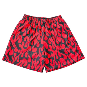 Pantalones Cortos Deportivos Personalizados para Hombre, Cintura Media, Impermeables, Transpirables, con Malla, Diseño de Leopardo, Ecológicos, de Secado Rápido, con Cordón y Logotipo, para Baloncesto y Gimnasio - Product Image 4
