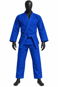 Lote Profesional Más Vendido en 2026 # 71 Uniformes de Jiu Jitsu Azules Personalizados, Elásticos, 100% Algodón BJJ - Product Image 1