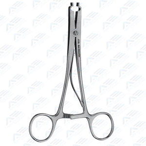 Équipements médicaux : Pince en acier inoxydable, instruments chirurgicaux de base, pince à cuir chevelu Raney de haute qualité, instruments médicaux chirurgicaux - Product Image 2