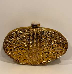 กระเป๋าคลัทช์เจ้าสาวเปลือกหอยมุกสีงาช้าง งานแฮนด์เมด - Product Image 3