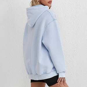 Sweat à capuche vintage délavé à l'acide en molleton de coton épais, personnalisable avec logo, style streetwear, fabricant OEM - Product Image 2