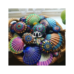 Coquillages marins faits à la main, toucher réel, pour l'artisanat, différentes tailles, coquillages mélangés pour projets DIY, poissons pour la fabrication de bougies, vases - Product Image 5