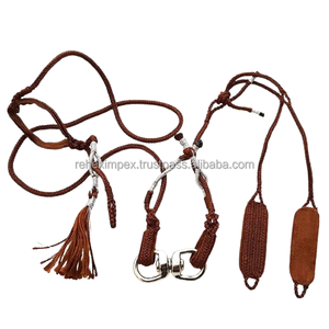 Juego de correa de cetrería de estilo árabe incluye Jesses, Correa giratoria y de cuero suave Kit completo de calidad - Product Image 4