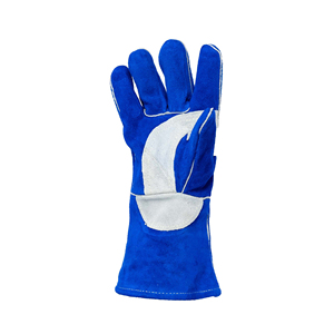 Guantes de Soldadura Industriales de Cuero Vacuno Reforzado con Doble Palma, Protección de Seguridad para el Trabajo, Hechos en Pakistán - Product Image 5
