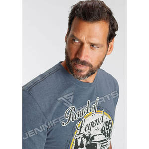 เสื้อยืดผู้ชายผ้าฝ้าย 100% ขายส่ง 220 GSM ทรงโอเวอร์ไซส์ พิมพ์ลายดิจิตอล โลโก้สั่งทำได้ ลายเรียบ ทรงปกติ ไม่มีขั้นต่ำในการสั่งซื้อ ผ้าไม่ถักทอ - Product Image 4