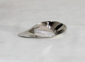 Anneaux de serviette personnalisables en forme de renne, plaqués argent, qualité alimentaire, pour la décoration de table de fête de Noël - Product Image 4