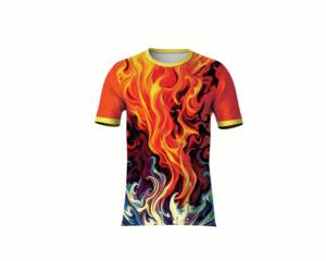 Camiseta Sublimada con Estampado Completo, 100% Poliéster, 180 Gramos, Tejido de Punto, Diseño Gráfico Personalizado, Informal, Secado Rápido, Transpirable - Product Image 2