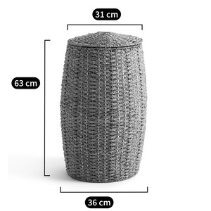 Panier à linge ou panier de rangement fait main, vente en gros, écologique, fabriqué au Vietnam - Product Image 4