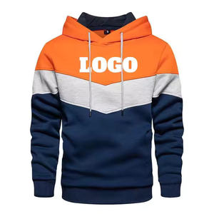 เสื้อฮู้ดแขนยาวผู้ชายสำหรับออกกำลังกาย เนื้อผ้าโพลีเอสเตอร์/คอตตอน ระบายอากาศได้ดี คุณภาพสูง MOQ ต่ำ สำหรับฤดูหนาว - Product Image 1