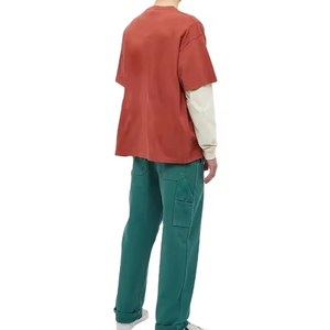 เสื้อยืดแขนยาวผู้ชายรุ่นใหม่ปี 2024 ผ้าฝ้าย 100% 280gsm ล้างสีแบบแอซิดวอช ทรงวอร์สเต็ด ระบายอากาศได้ดี เป็นมิตรต่อสิ่งแวดล้อม - Product Image 4