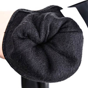 Guantes de Cuero de Invierno para Hombre y Mujer, Guantes Cálidos para Ciclismo y Conducción al Aire Libre, Negros, Venta al Por Mayor Transfronteriza - Product Image 4