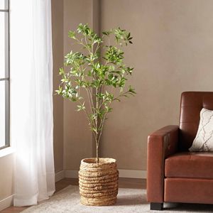 59.1 Inch Pieris Artificial <b>Tree</b> Durable and Versatile Indoor/<b>Outdoor</b> Decorative Element - Product Image 1