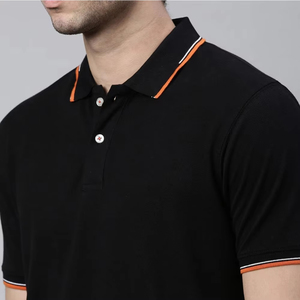 Camiseta Polo Cómoda para Hombre, Uniforme de Golf o Comida Rápida, Sublimada, 100% Poliéster, con Logotipo Personalizado de Alta Calidad OEM - Product Image 2