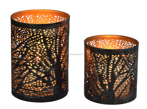 Soporte votivo de candelita de Metal de Buda iluminado para el hogar y la boda Diwali festivo decoración de Navidad y suministros de regalo - Product Image 2