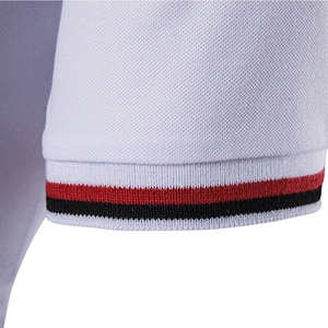 Polos de hombre de alta calidad con logotipo personalizado, manga corta, uniformes, polos lisos, camisetas con diseño bordado. - Product Image 6
