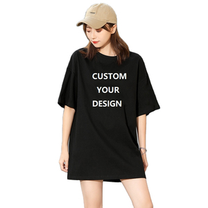 T-shirts à épaules tombantes de 200 grammes, chemises pour femmes grandes tailles, personnalisez votre propre design, impression, broderie, logo, t-shirts pour femmes - Product Image 1