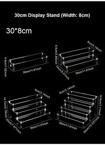Exhibidor Acrílico Transparente de 3 Niveles, Ecológico y Moderno, para Pasteles y Postres, Ideal para Panaderías, Cafeterías y Mostradores de Venta - Product Image 6