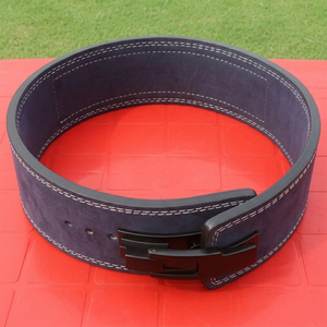 Custom Logo Lever Buckle <b>Weight</b> Lifting Belt Gym Fitness <b>Training</b> High Quality Powerlifting Belt Adjustable Workout Belt OEM - Product Image 3
