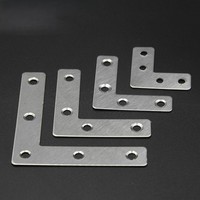 Équerres d'angle en métal en forme de T et de L et supports d'angle pour connecteurs de meubles