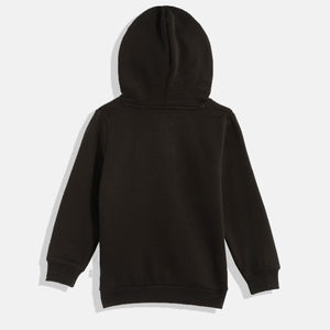 Autumn Winter Solid Color Sweatshirt for Kids Boys Long Sleeve <b>Zip</b> up <b>Hoodies</b> for Boys <b>Pocket</b> Cotton Girls Black Hoodie - Product Image 2