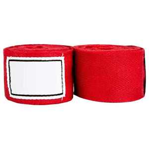 Guantes de Boxeo de Alta Calidad con Gel Interior, Envolturas para Manos con Logotipo Personalizado, Protección Profesional Suave, Transpirable, Duradera, Unisex, de Algodón - Product Image 1