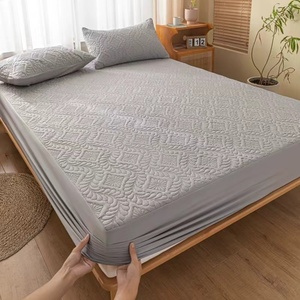 Protector de Colchón Acolchado, Transpirable, Lavable a Máquina, para Todas las Estaciones, para Adultos, Uso Hospitalario, Estilo Minimalista - Product Image 2