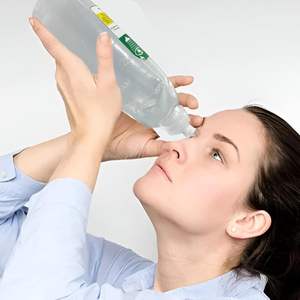 Station de lavage oculaire portable de 250 ml avec solution saline pour laboratoire, chantier, urgence, à fixer - Product Image 6