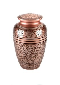 Urnes en cuivre écologiques modernes faites à la main |   Plusieurs tailles et couvercles sécurisés |   Urne commémorative décorative haut de gamme - Product Image 4