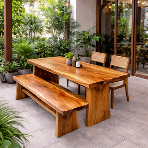 Export Grade Durable Modern Solid Wood Foldable <b>Bench</b> for Hospital Gym Outdoor Use Eco-Friendly Seating Furniture - Product Image 6