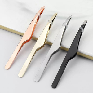 Juego de pinzas para cejas de acero inoxidable, kit de modelado de cejas, juego de pinzas profesionales para depilación, set de pinzas para cejas - Product Image 2