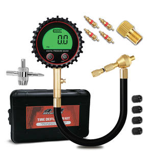 Desinflador Digital de Neumáticos Roadpower (RP-TG-446) 446, Kit de Desinflado de Aire de Alta Resistencia de 200 PSI con Manómetro y Pantalla Digital Fácil de Leer - Product Image 1