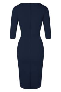 Robe polo intemporelle pour femme - Silhouette sportive classique - Tenue d'été pour femme à manches courtes avec logo personnalisé - Product Image 2