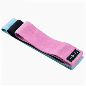 Bandes de Résistance Élastiques Antidérapantes Personnalisées OEM pour Hanches et Fessiers, Bandes d'Exercice de Fitness et de Gym avec Logo - Product Image 4