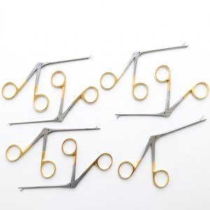 Pinzas microquirúrgicas para timpanoplastia al por mayor, juego de 7 piezas de acero inoxidable, instrumentos quirúrgicos ORL con certificación CE para oído - Product Image 1