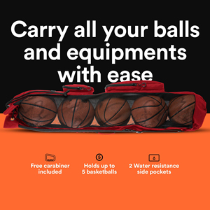 กระเป๋าใส่ลูกบาสเก็ตบอลคุณภาพสูง กระเป๋ากีฬาใส่ลูกฟุตบอลและอุปกรณ์เสริม มีช่องเก็บของด้านหน้าสองช่อง กระเป๋าใส่บาสเก็ตบอลสำหรับขาย - Product Image 2