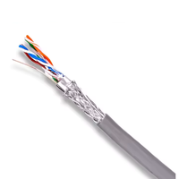 Câble réseau SFTP Cat6 4 paires avec séparateur croisé, câble LAN double blindage pour câblage réseau Gigabit intérieur