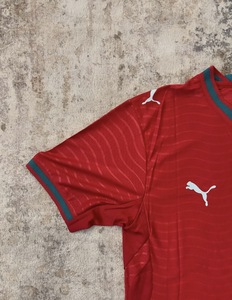 Camiseta de Fútbol de Portugal para Hombre, Roja, Cuello en V, Manga Corta, Número 7 Bordado, Uniforme para Adulto que Absorbe la Humedad - Product Image 2