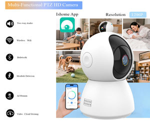 Caméra IP PTZ HD Wifi 3MP Ishome App <span class=keywords><strong>Surveillance</strong></span> <span class=keywords><strong>de</strong></span> sécurité réseau 360° pour intérieur - Product Image 2