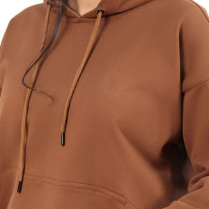 Sudadera con Capucha Lisa para Mujer, Sudadera Básica, Fabricante, Proveedor al por Mayor, Fábrica, Impresión de Logotipo Personalizado - Product Image 6