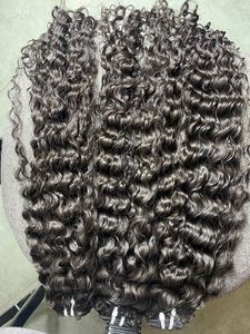 Eurasian 100% Cheveux Humains Remy Vietnamiens Non Transformés Kinky Curly Grade à L'état Naturel - Product Image 3