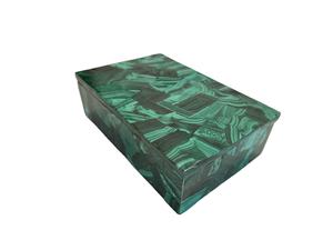 Joyero de piedra de malaquita Almacenamiento multiutilidad para regalos de inauguración de la casa y regalo de Navidad para embalaje de joyería - Product Image 3