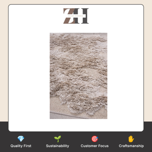 Alfombra Artesanal Solstice, Alfombra de Área Premium Hecha a Mano con Diseño Abstracto Moderno para Decoración de Sala de Estar, Dormitorio y Comedor - Product Image 6